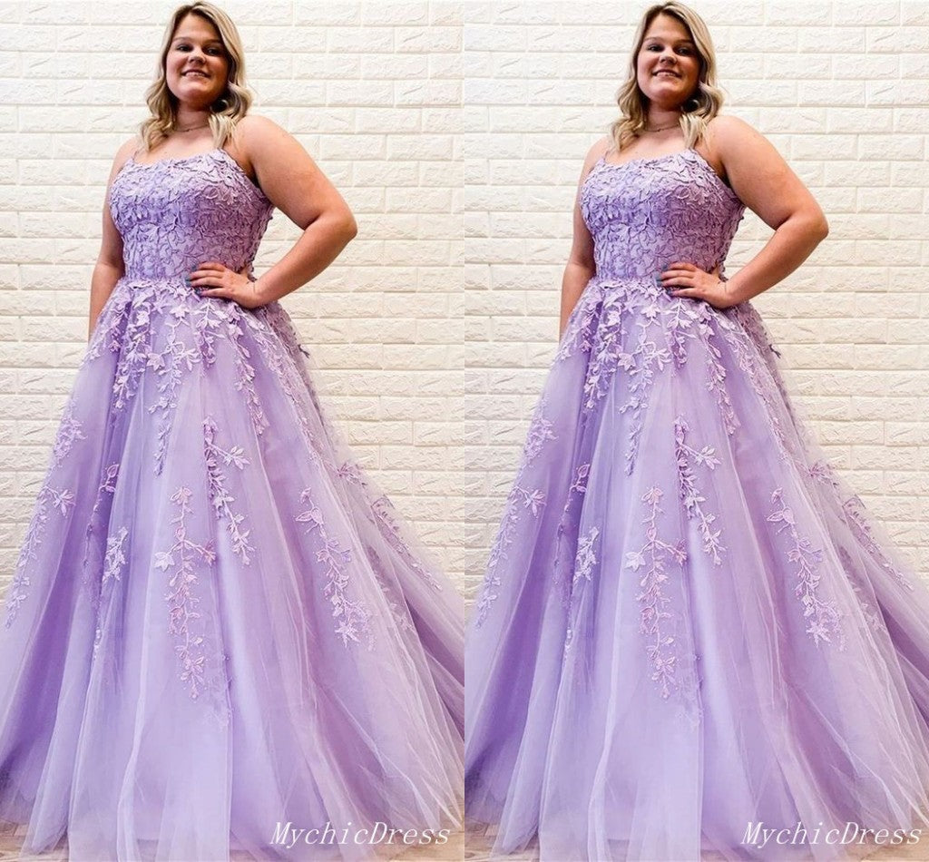 purple plus size formal dresses